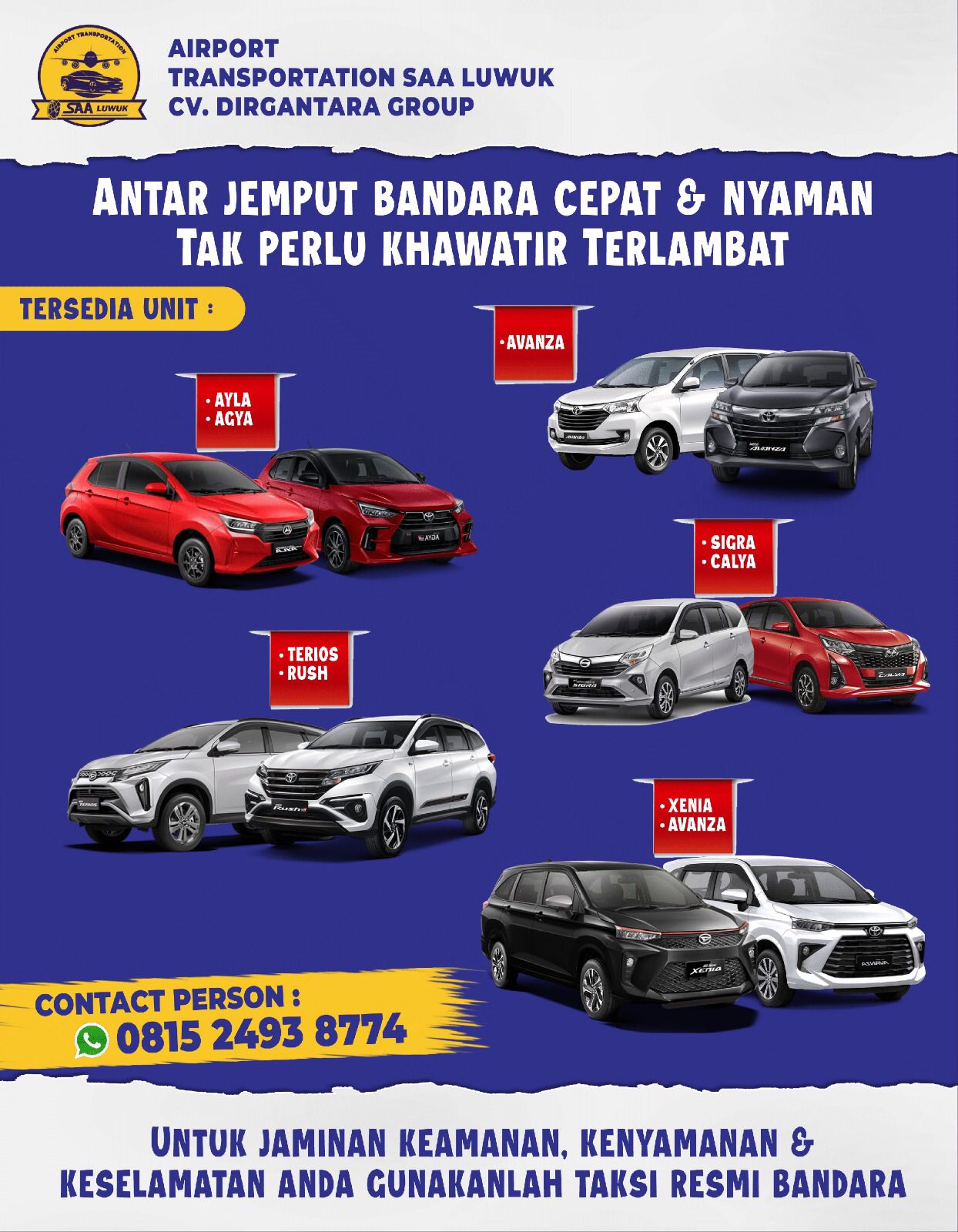 Banner Layanan SAA Luwuk Trans